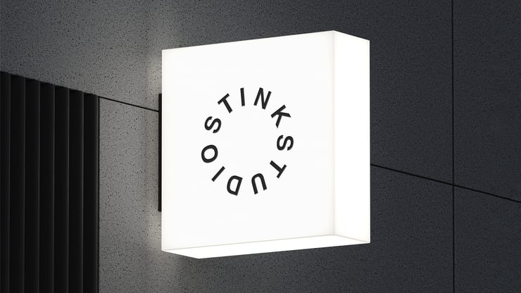 Stink Studios Signage 1920
