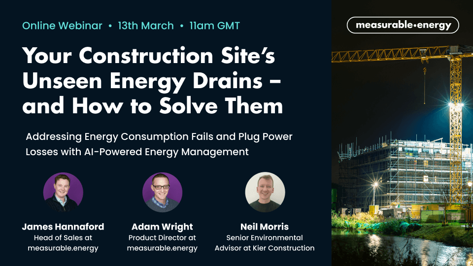 Kier Joins measurable.energy to Tackle the Plug Power Problem in Construction